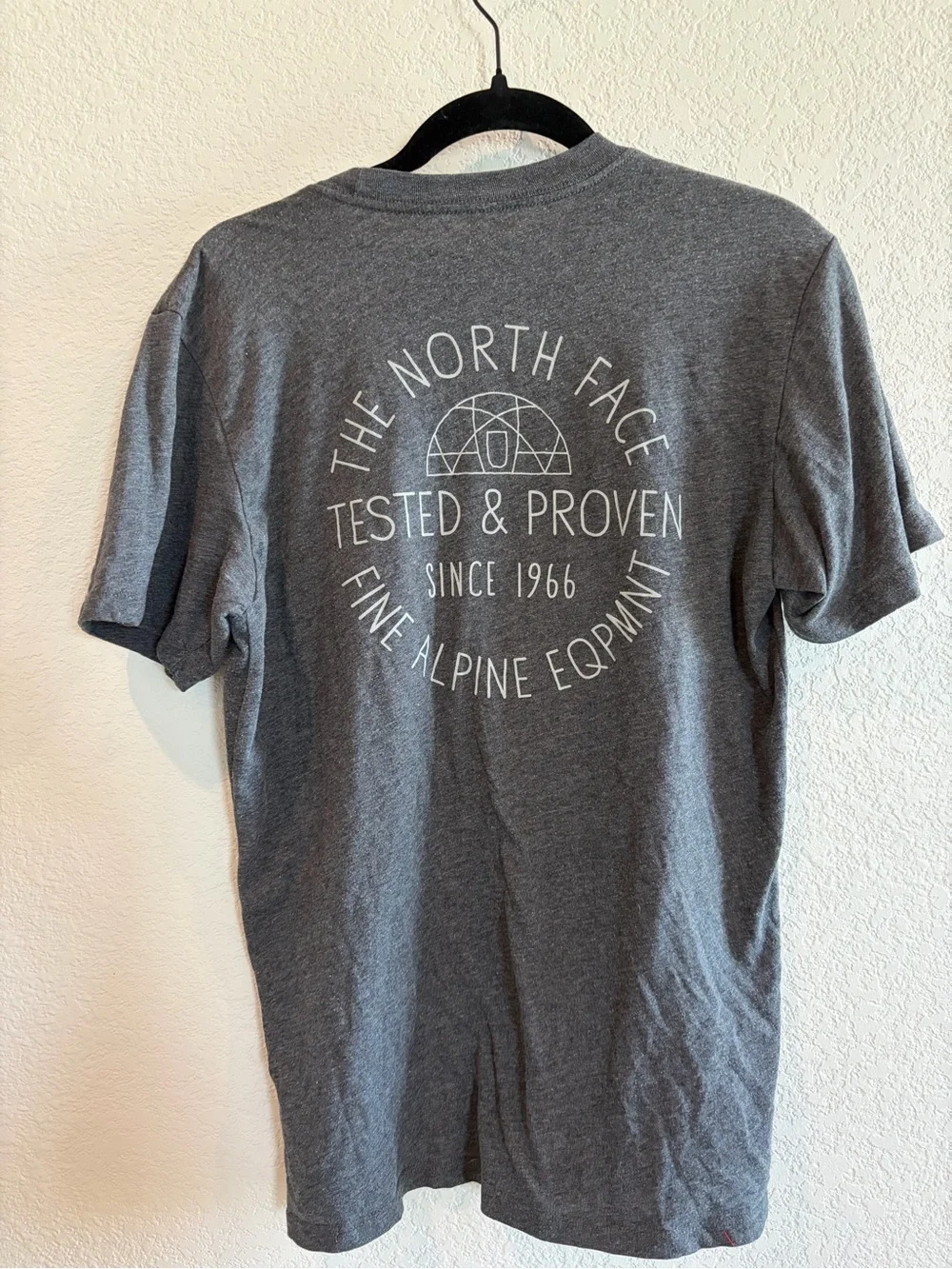 The North Face Gray Tested & Proven Graphic Tee - Small